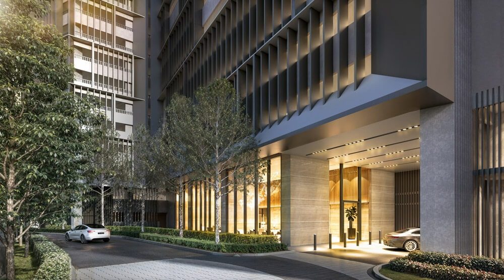 M Aspira — Arrival lobby (artist’s impression)